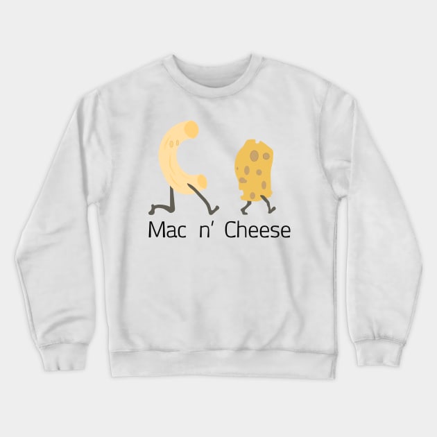 Mac and Cheese Crewneck Sweatshirt by almostbrand